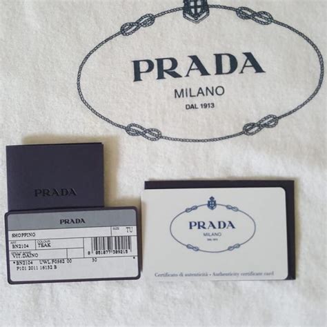 prada authenticity cards|prada authenticity card blank.